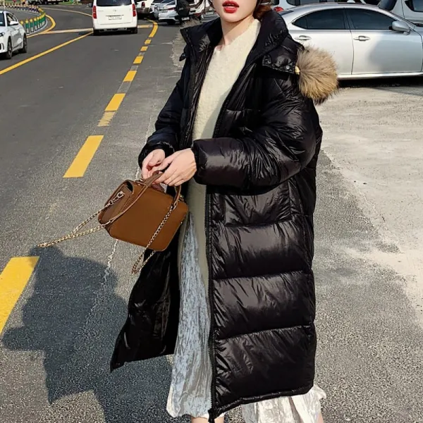 kirahosi 빅사이즈 여성패딩 점퍼 겨울 여자 점퍼자켓 패션 QW 51 +덧신 증정 BMjz9vlv