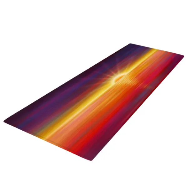 Zeyuan 40x120cm 연약한 지역 양탄자 침실 거실지면 양탄자 가정 장식 매트를위한 양탄자, 일몰