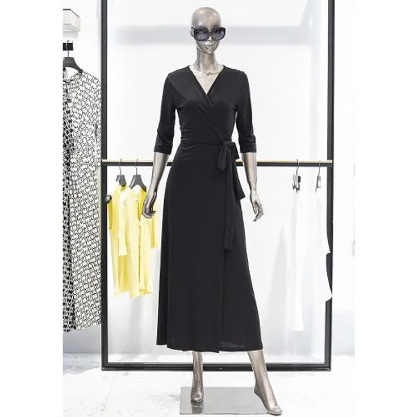 제시뉴욕 블랙 맥시 랩원피스 Bb65nloq1190