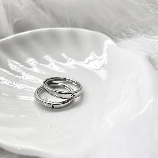 smalux 패션 체인 끈 두줄 큐빅 블랙요석 크리스탈 브레이슬릿 커플 순은 남녀 기념신물 맞춤 레터