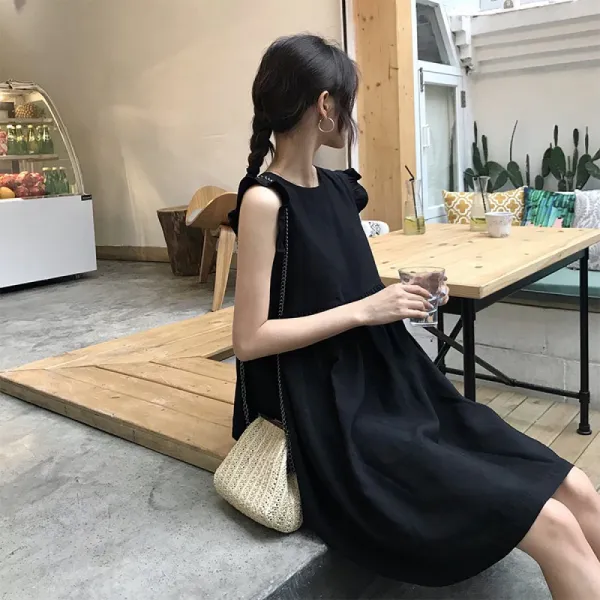 비밀의성 나시 원피스 신상품 여름 여성 데일리