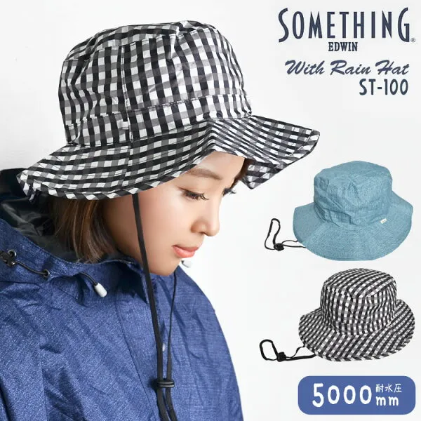 비 모자 여사 something ein saishing ew - 100 가 벼 운 방수 비 모자 방수 남성 사이즈 방수 방수 방수 방수 방수 사파이어 경 량 데님 스타일 검사 통기 성 비 증 메 쉬 부착 바 인 딩 명절 야유 회 ew - 100 경 량