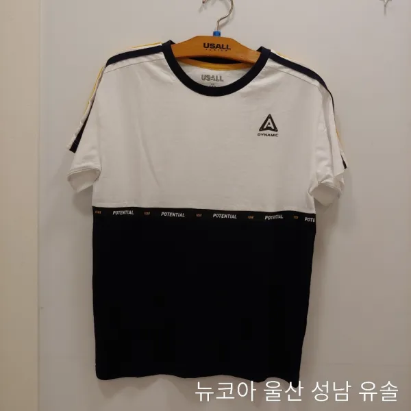유솔 [50%세일]때깔나는~~배색 테잎 반팔티 뉴코아 울산 성남점 티셔츠, 레드