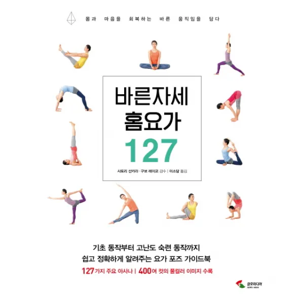 바른자세 홈요가 127:기초동작부터고난도숙련동작까지 쉽고정확하게알려주는요가포즈가이드북, 삼호미디어