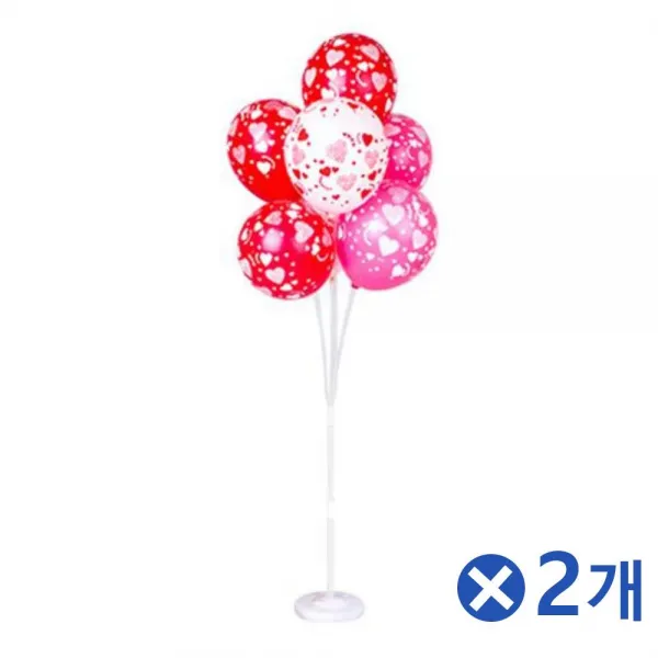 Heart프린트혼합꽂개벌룬세트구성 삼십센치 열피스 백삼십센티 이입 + 94861움봐, 이 상품이 마음에 들어여