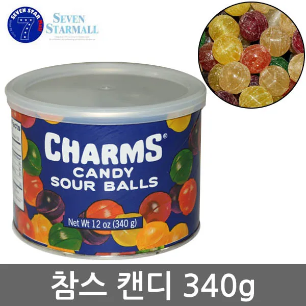 사랑방캔디 참스캔디 340g, 1캔
