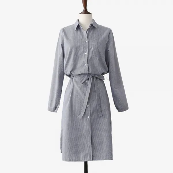 Kirahosi 셔츠원피스 공항패션 여성 대학생 데일리룩 82호+ 덧신 증정 R2xlf26