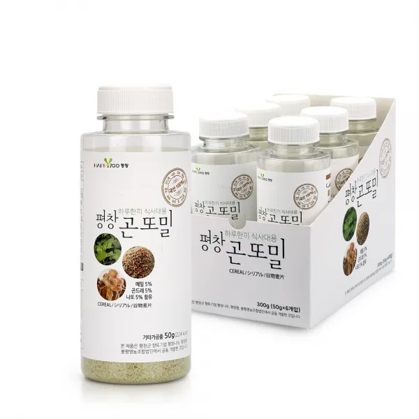 평창팜 하루한끼 간편해결 건강쉐이크 평창곤또밀 50g 1개