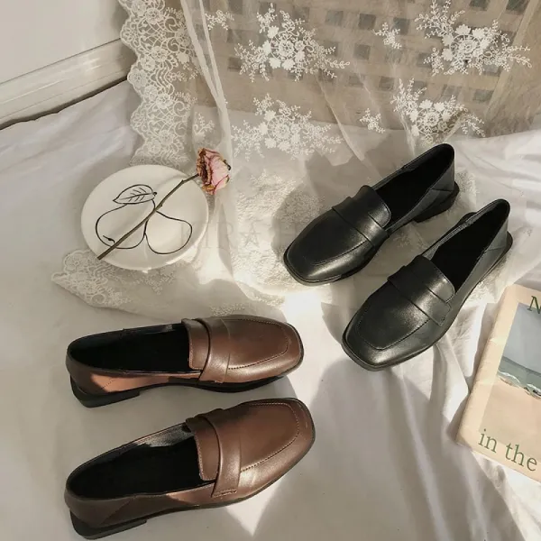 kirahosi 클래시 여성 플랫슈즈 여름 패션 단화 여성로퍼 편한 구두 709 GD7+덧신 증정 DAao6xux