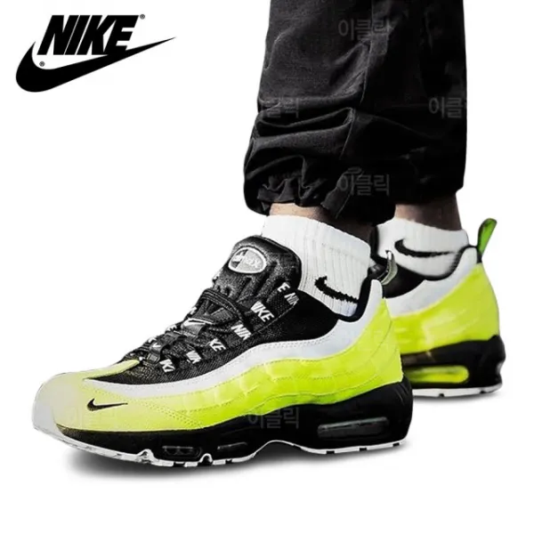 Nike 나이키 에어맥스95 프리미엄 블랙 형광 538416-701