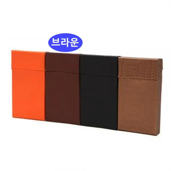 브라운 담뱃케이스 빗살무늬슬림형 담뱃갑 담뱃곽 (담뱃상자/휴대용담뱃갑/담뱃캐이스/담뱃보관/담뱃각/담뱃갑케이스/휴대용담뱃케이스/담뱃 추천)