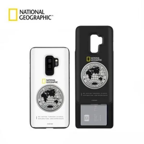 아트박스/내셔널지오그래픽 내셔널지오그래픽 메탈 데코 아이슬라이드 케이스 갤럭시s9 플러스