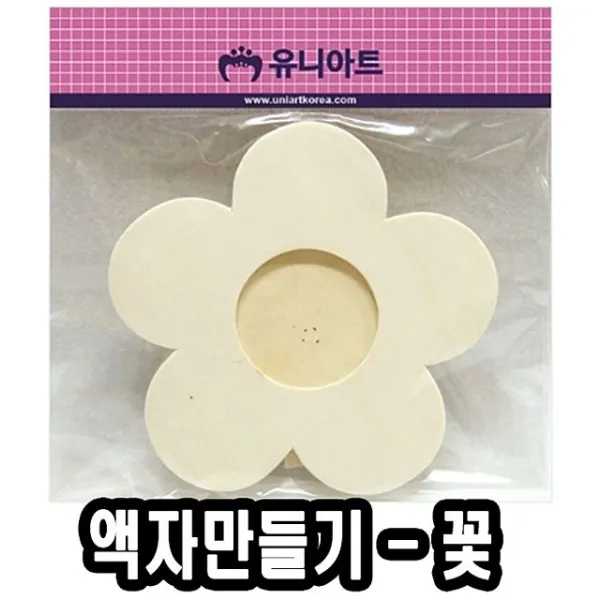 [무료배송] 꽃액자만들기 나무 10개 3mai냐 - 51582 만들기재료 유치원 초등학교