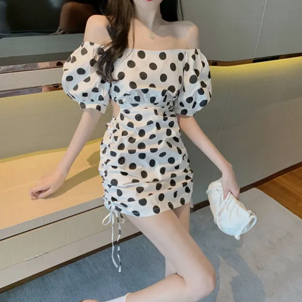 여름 깔끔하다 성욕 디자인 드로스트링 펀칭 허리보정 보여 슬림 여성 트렌드