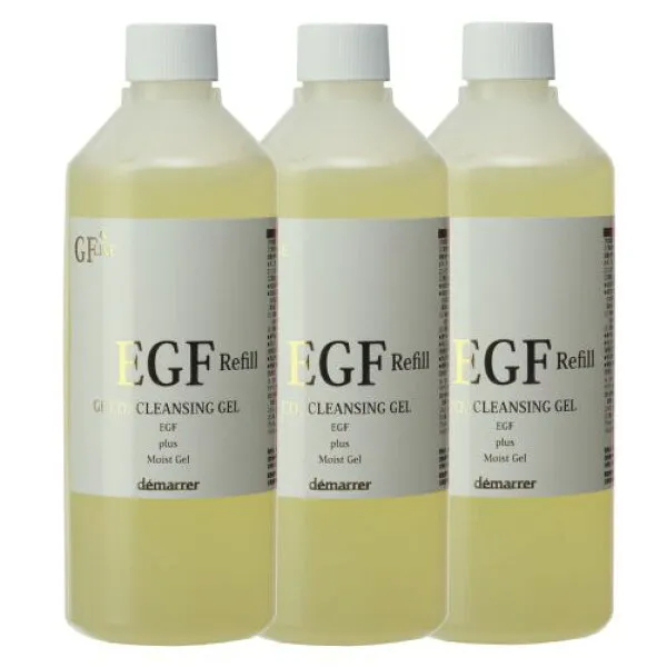 egf gf gf gf gf gf gf 지 프 클 렌 징 젤 400 g × 3 개 반사광 교체 용 demarrrer 유언비어 화장품 정품 인자 무료 배 송, 1개, 0g