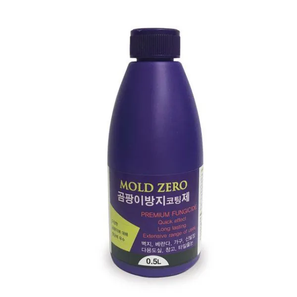 Ndf809033에버청 몰드제로 곰팡이방지코팅제 500ml+전용붓/곰팡이방지/냄새탈취/여름대비 1
