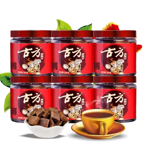 정통 고급 수제 사탕수수당 갈색설탕 적설탕 조각 각설탕 180g x 6통, 1세트