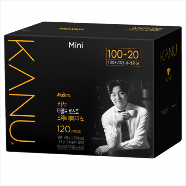 맥심 카누미니마일드스위트100T+20T, 1개