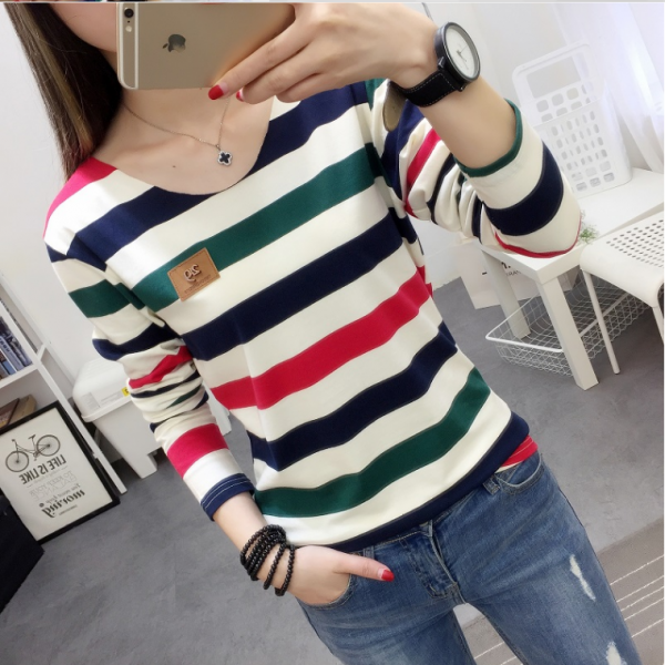 큐피드존 여성 가을 겨울 티셔츠 페션 캐주얼 258941987 A250 긴팔