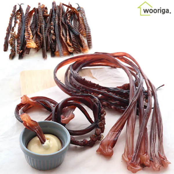 국내가공 완전건조 반건조 장족 100g/80g 컷팅장족 말랑이장족 오징어다리, 05_05국내가공 원양산 반건조 장족 80g×1봉