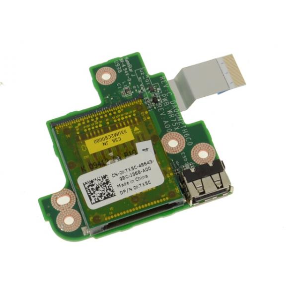  해외직구 부품 담당자 Dell Oem Inspiron 1470 Usb 포트 카드 리더 Io 회로 기판 상세 설명 참조0