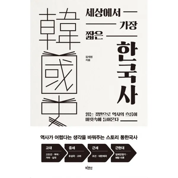 세상에서 가장 짧은 한국사, 빅피시, 김재원