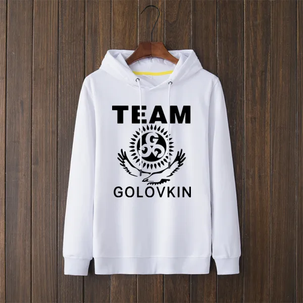 진플렉스 후드 티셔츠 하 색소폰 평탄함 권좌 고로브킨 TEAMGOLOVKIN권투 BF 코트 유니폼 풀오버