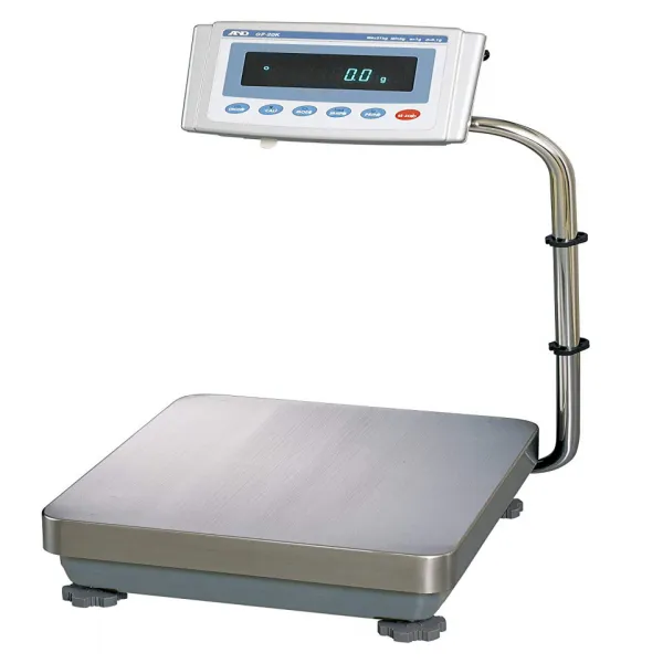 本体 AD 防塵・防水重量級天びん GP-20K ≪ひょう量:21kg 最小表示:0.1g 皿寸法:384(W)344(D)mm 検定無≫ 본체 A D 방진 · 방수 중량급 저울 GP-20, 1