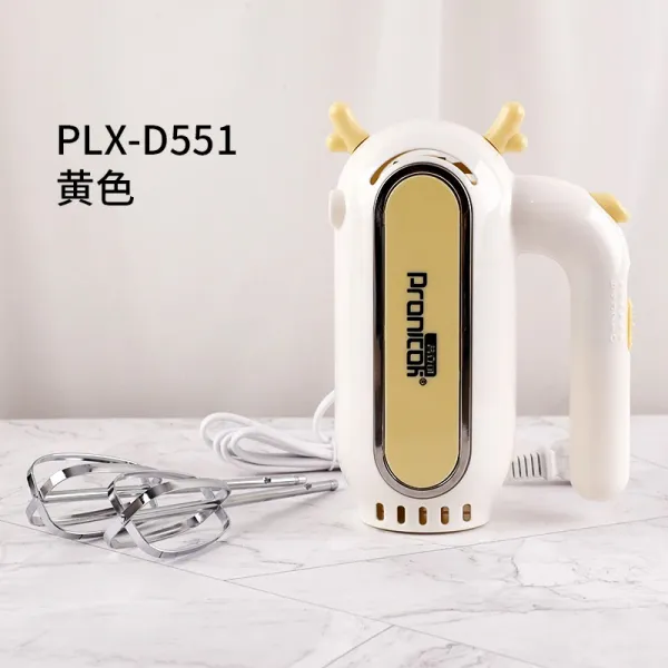 전동 가정용 미혹 소형 자동 미니 크림 소각기 반죽 베이킹 도구 엘로우