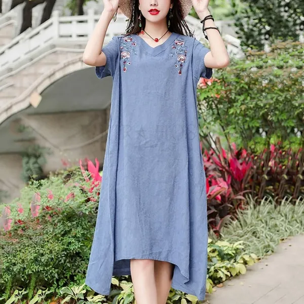 Kirahosi Mw 5 여성 여름 린넨 원피스 예쁜 롱 스커트 6 Ar5witf