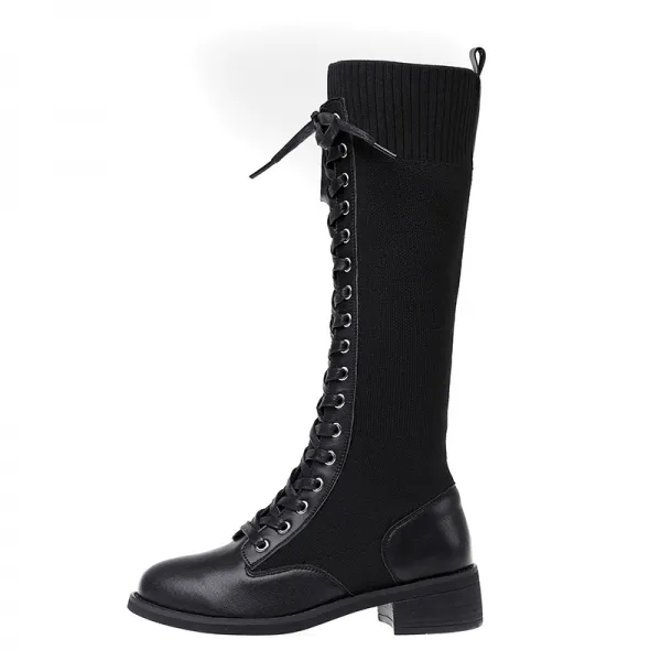 무진장마켓 여성 기모 롱 부츠c9