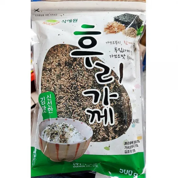 도리파이 참한 후리가케 노리 500g X6개 후라가께 후리카깨 밥양념, 1