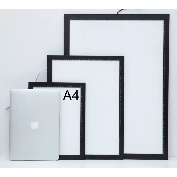 만화 애니메이션 스케치 투광판 복사판, 개, A4-USB 조명 콘센트 자석 테이프35x26cm