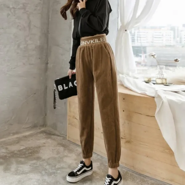 민스토어 여성 골덴 팬츠