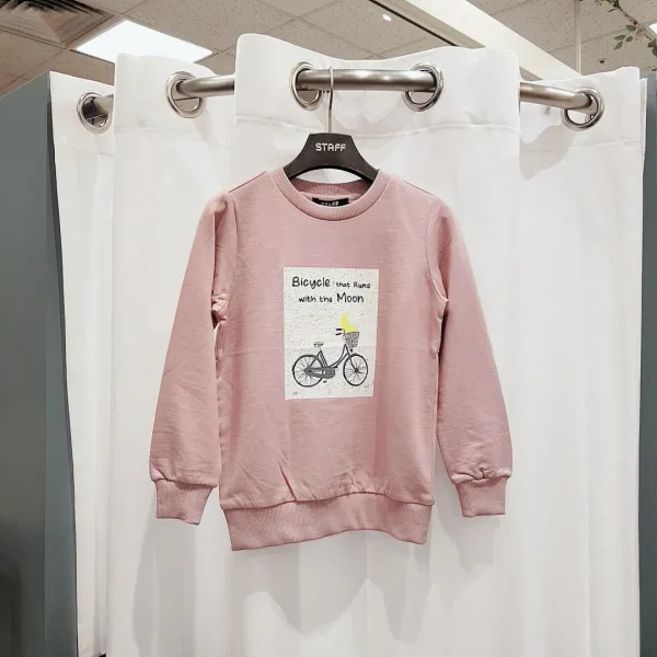 스탭키즈 논현점 19가을신상 미니쭈리 그래픽 맨투맨 남아 여아 멋진 인싸 가을 티셔츠