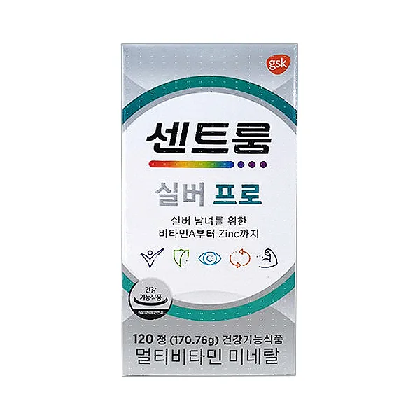 국내정품 약국용 센트룸 실버프로/120정, 1개