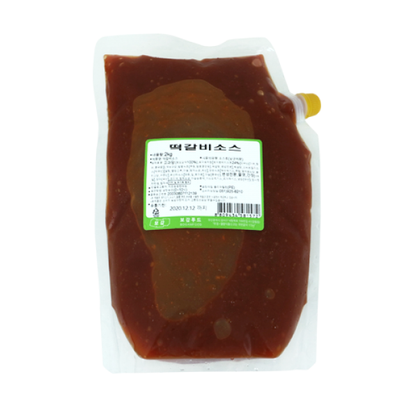 보감 떡갈비소스 불갈비용 매콤달콤 오전주문당일발송, 1개, 2kg