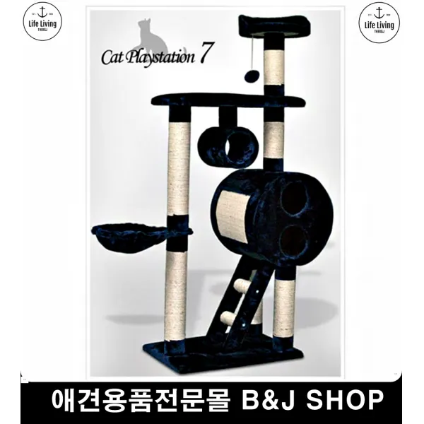 반려묘놀이터 캣타워 고양이휴식처 켓타워 고양이스크래처 캣선반, 1개