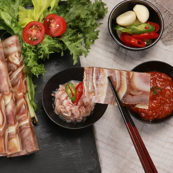 돼지 머리 고기 양념 편육 500 G 1 Kg 양념편육 1kg