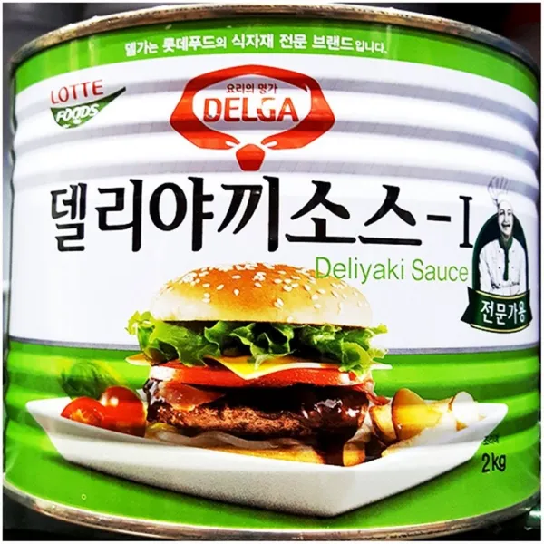 롯데푸드 데리야끼소스(롯데 2K)/식당/국물/액상소스/업소용/깡통, 데리야끼소스(롯데 2K)