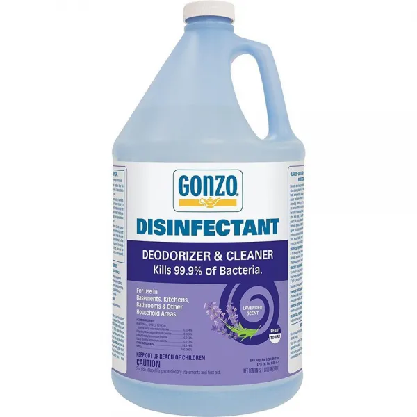 해외구매 Gonzo Natural Magic Odor Eliminator 살균제 다목적 클리너 1 갤런 라벤더 향 애완 동물 영역을 세균을 죽이기 연기 주방 주방 곰팡내 구토 페인, 상세참조, 상세참조