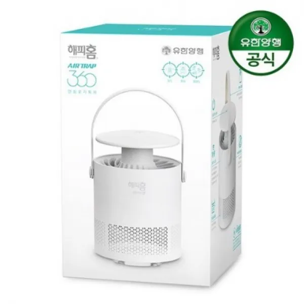 [유한양행] 해피홈 에어트랩 360 모기포충기