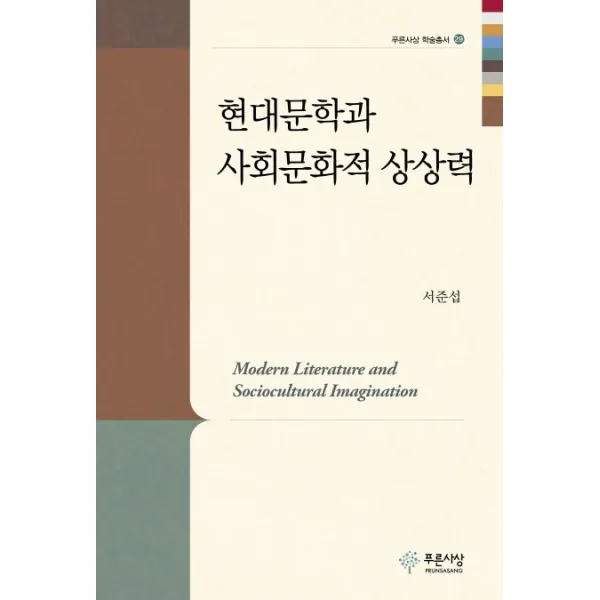 현대문학과 사회문화적 상상력 푸른사상