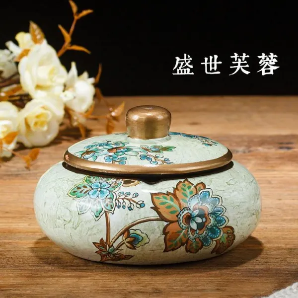 용용이상점 장식 독창적 실내 심플 현대 클래식 유러피안 리빙테이블 면 회소 티테이블, 부용 성대를 커버