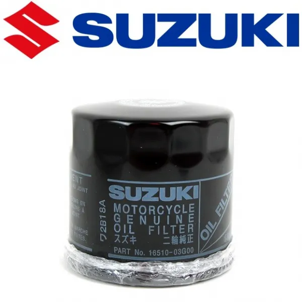 SUZUKI 스즈키 대배기량 전용 순정 오일필터 16510-07J00 250cc 이상 GSX 카타나 닌자 S750, 1개