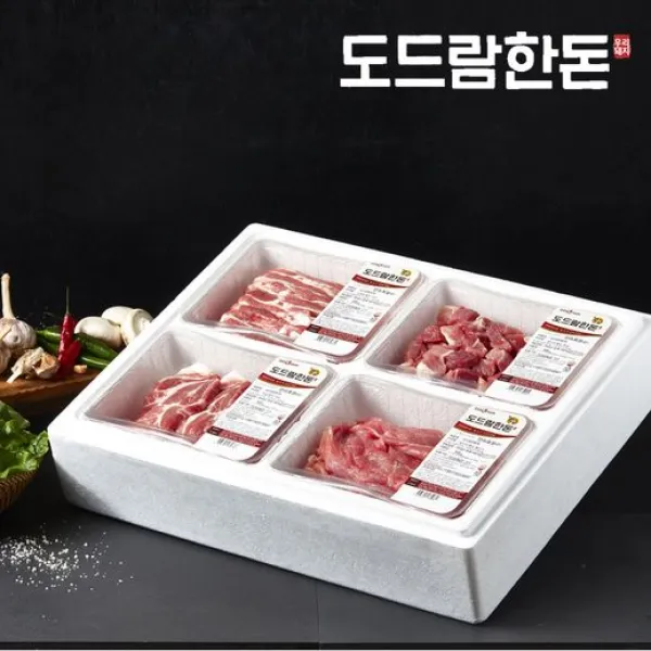 미정의 (현업TEST5)[도드람한돈]한마리세트(삼겹 구이용 500g+목심 500g+앞다리 불고기용 찌개용 500g 총 2.0 삼겹살, [도드람한돈]한마리세트(삼겹 구이용 500g+목심 구이용 500g+앞다리