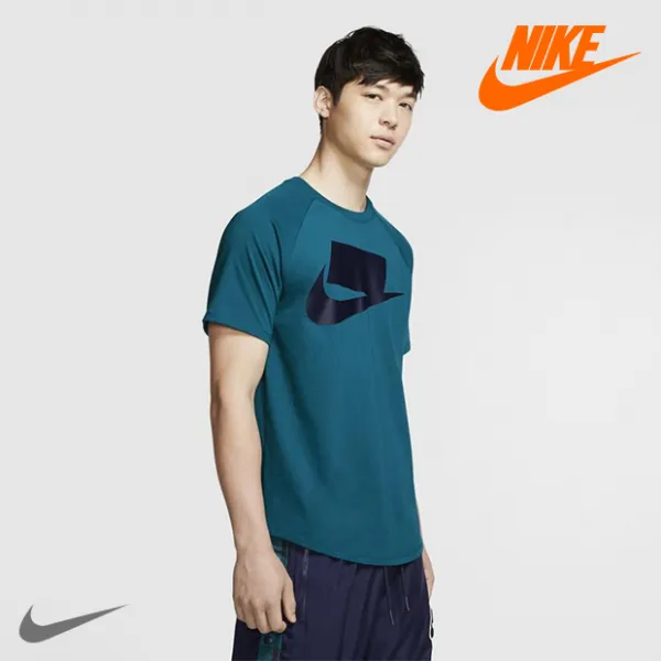 나이키 매장정품 Bv7596 381 스포츠웨어 숏슬리브 티 스포츠 티셔츠