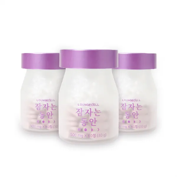 잠자는동안 수면다이어트 타트체리 감태추출물 테아닌 콜레우스포스콜리 캐모마일 브로멜라인 함유 70정 x 3병