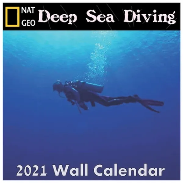 Diving Calendar 2021 Paperback Independently Published English 9798584348489