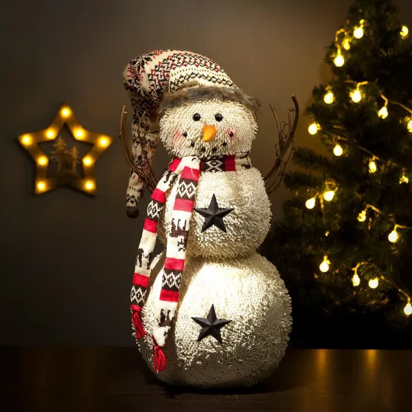 대형 눈사람 모형 크리스마스 장식 세트 xmas 교화장식 연홈파티